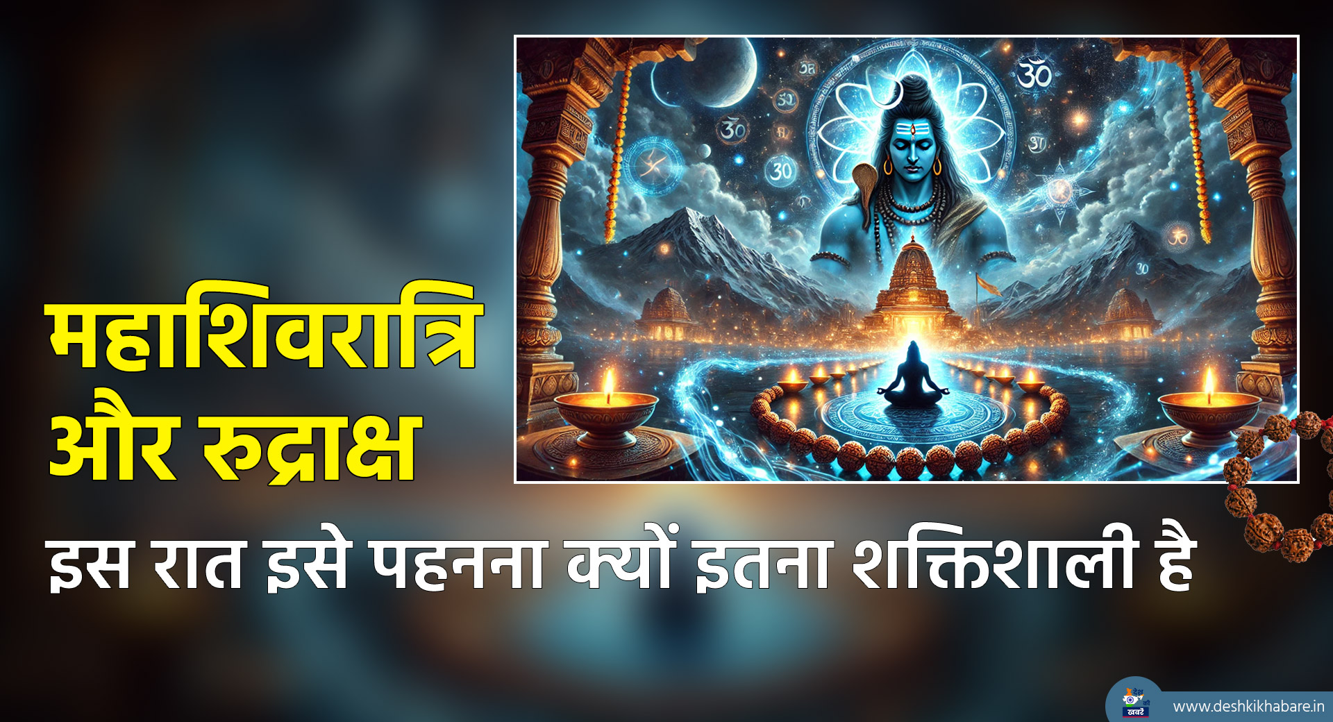 Mahashivratri Rudraksha | Desh Ki Khabare